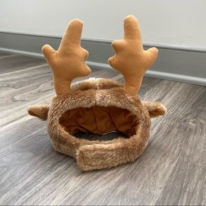 Reindeer hat for dog
